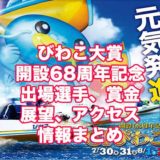 びわこ大賞2020開設68周年記念(びわこG1)アイキャッチ